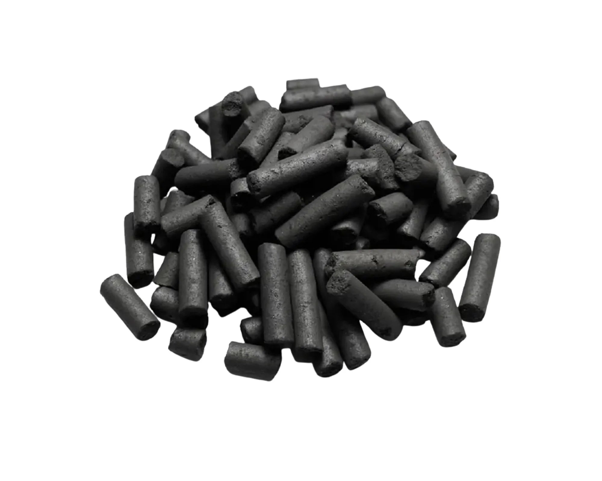 4mm carbon tube refill with pellets from Compo Closet Australia, showing small black carbon pellets for DIY or repairs.