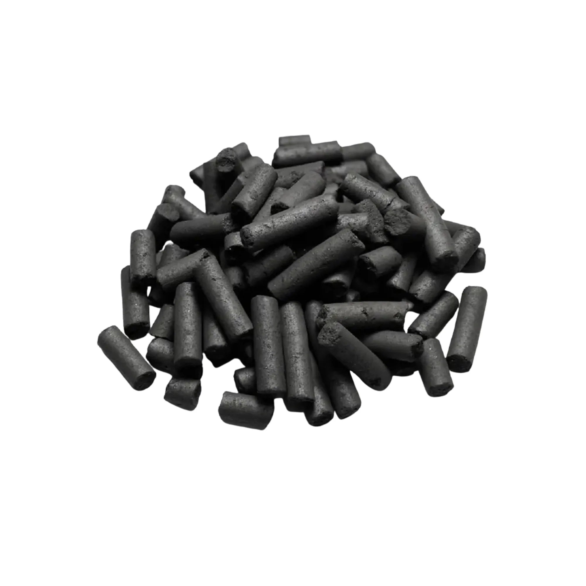 4mm carbon tube refill with pellets from Compo Closet Australia, showing small black carbon pellets for DIY or repairs.