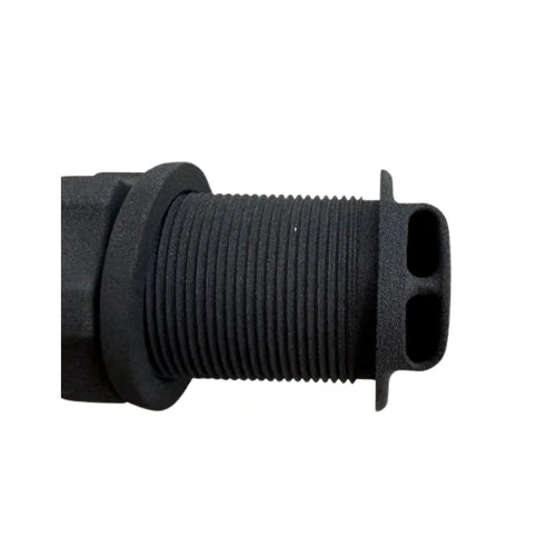 External venting kit for exhaust systems, includes vent cover and duct components, designed for safe outdoor airflow.